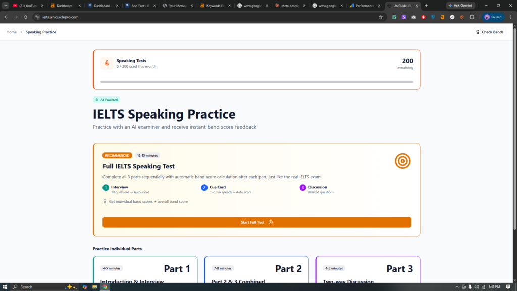 IELTS Speaking Questions